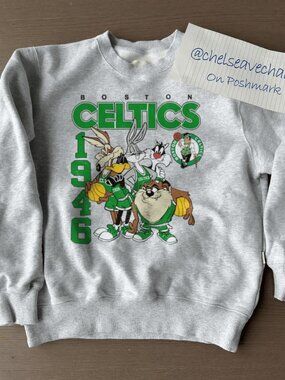 Vintage 90s Boston Celtics Looney Tunes 1946 All Star Basketball Unisex Shirt